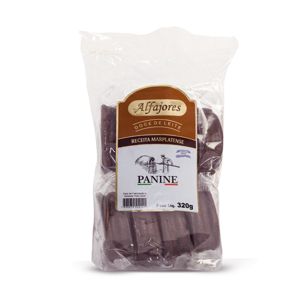Alfajor Doce De Leite C/ Cobertura Chocolate - Panine 320g em Oferta na Shopee