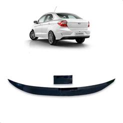 Aerofólio Para Ka Sedan Black Piano Ajustável Autocolante