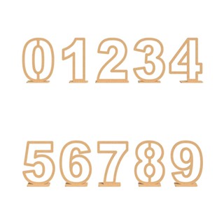 Números Vazados MDF Cru Festas Eventos Decoração Aniversário Cenários em Oferta na Shopee