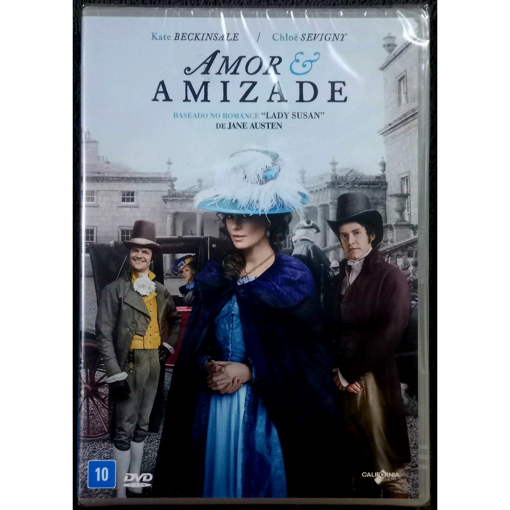 [LACRADO] DVD Amor e Amizade (Baseado no Romance "Lady Susan" de Jane Austen) - Kate Beckinsale/ Chloë Sevigny