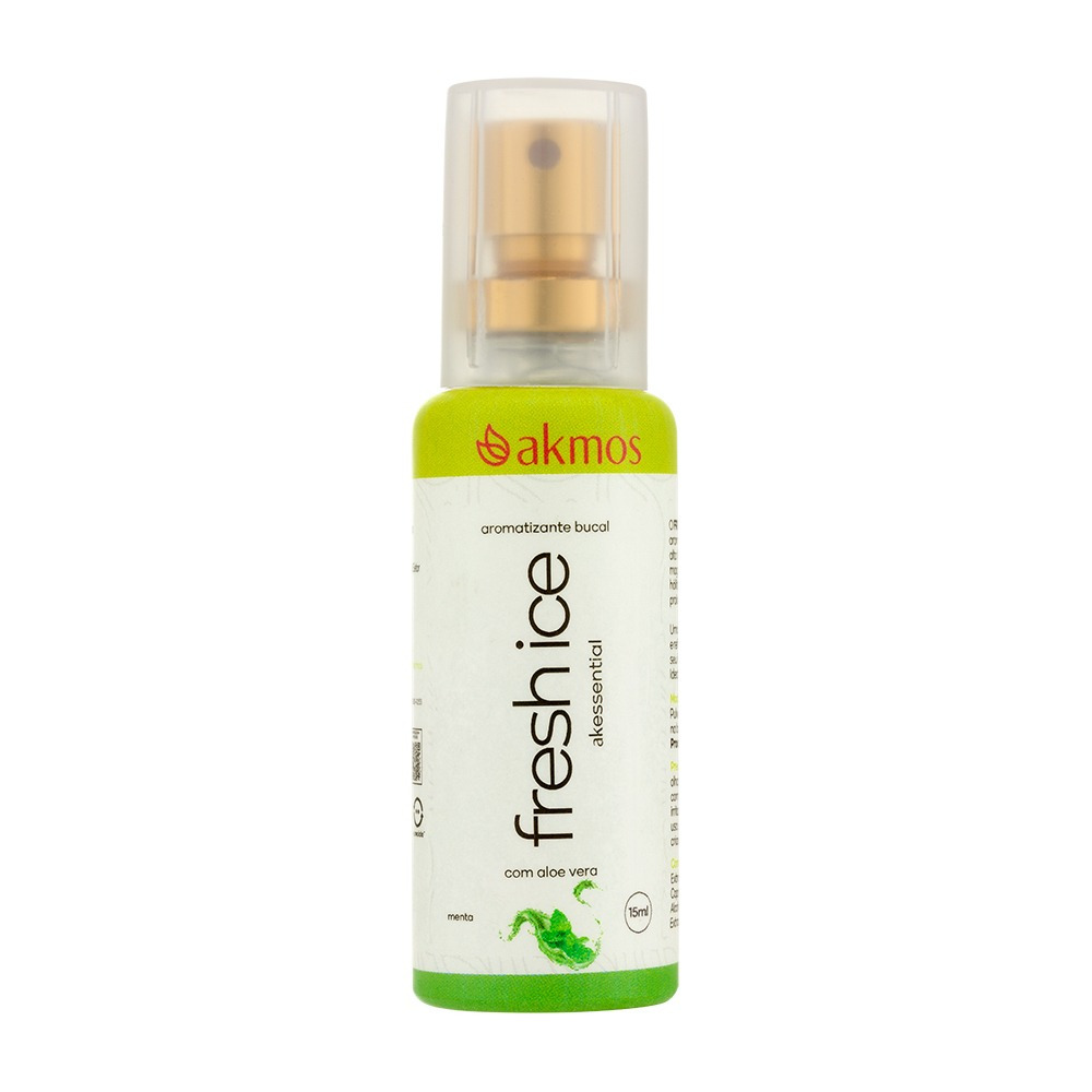 Akmos Fresh Ice Menta Morango Black C/ Própolis 15ml