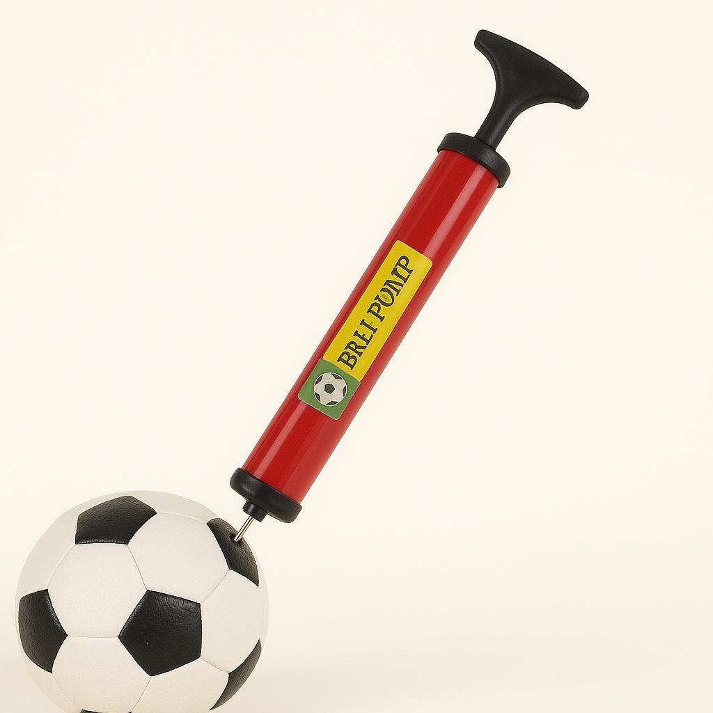 Kit Bomba de Ar Para Encher Bola Vôlei Futebol Basquete Bexiga Boia Infláveis Balão