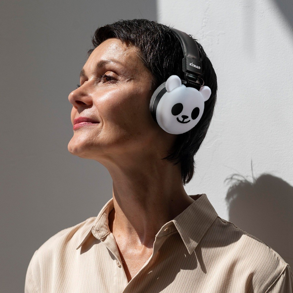 Headphone Fone de ouvido Bluetooth Sem Fio Infantil Estampado Animal - XTRAD