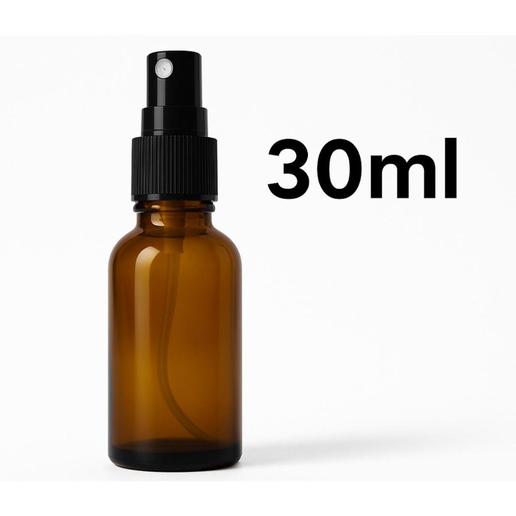 Frasco Spray Vidro Âmbar 30ml com Válvula – Kit 1, 2, 3 ou 10 unid | Aromas e Cosméticos em Oferta na Shopee