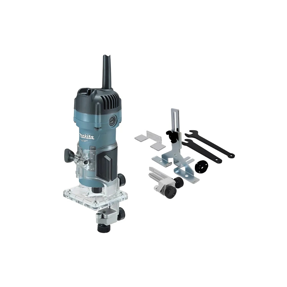 Tupia Laminadora Elétrica 6mm 530W 127V para Madeira Profissional - M3700B - Makita