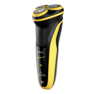 Barbeador Elétrico 3 Lâminas GSH886 Sport Usb Gama Italy em Oferta na Shopee