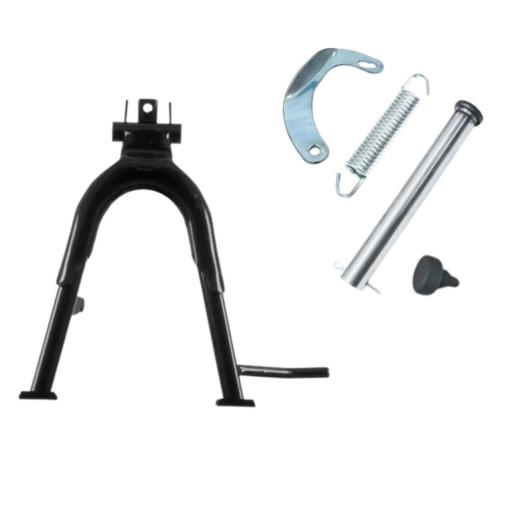Cavalete Central Tripé Preto Titan Cg Fan 150 Todas Com Kit fixação