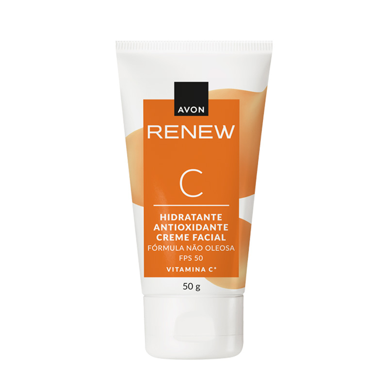 Hidratante Antioxidante com Vitamina C Renew Avon (FPS 50) - 50g