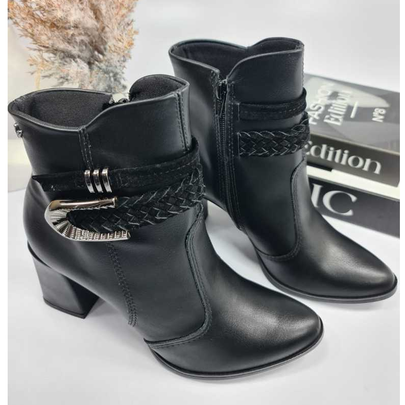 Bota Feminina Mississipi Cano Curto MC871 Elegância e conforto para o dia a dia com um toque moderno em Oferta na Shopee