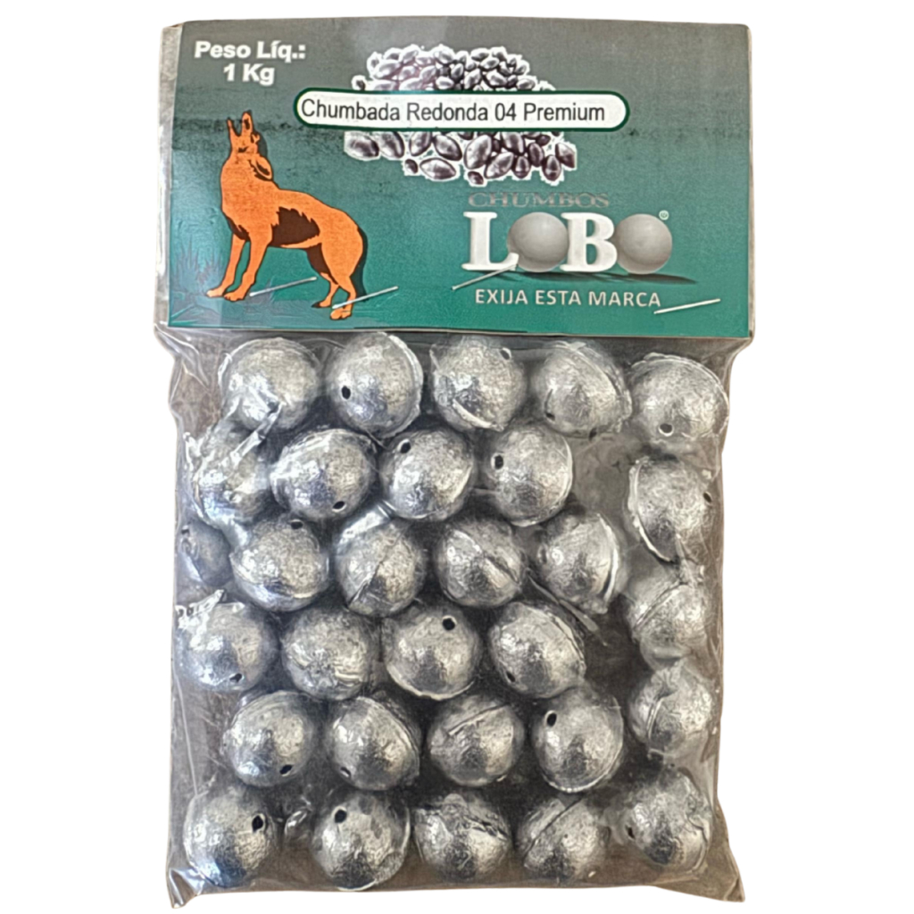 Chumbada para Pesca Redonda / Bola n° 04 (33 gramas) - 1 Kg