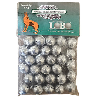 Chumbada para Pesca Redonda / Bola n° 04 (33 gramas) - 1 Kg