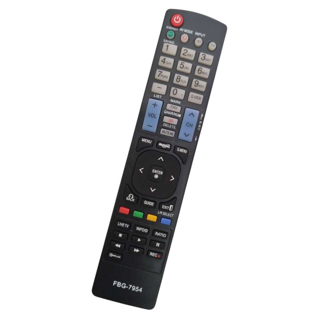 Controle Remoto Compativel Tv LG LED LCD 32LV3700/42LV3700/47LV3700 FBG-7954