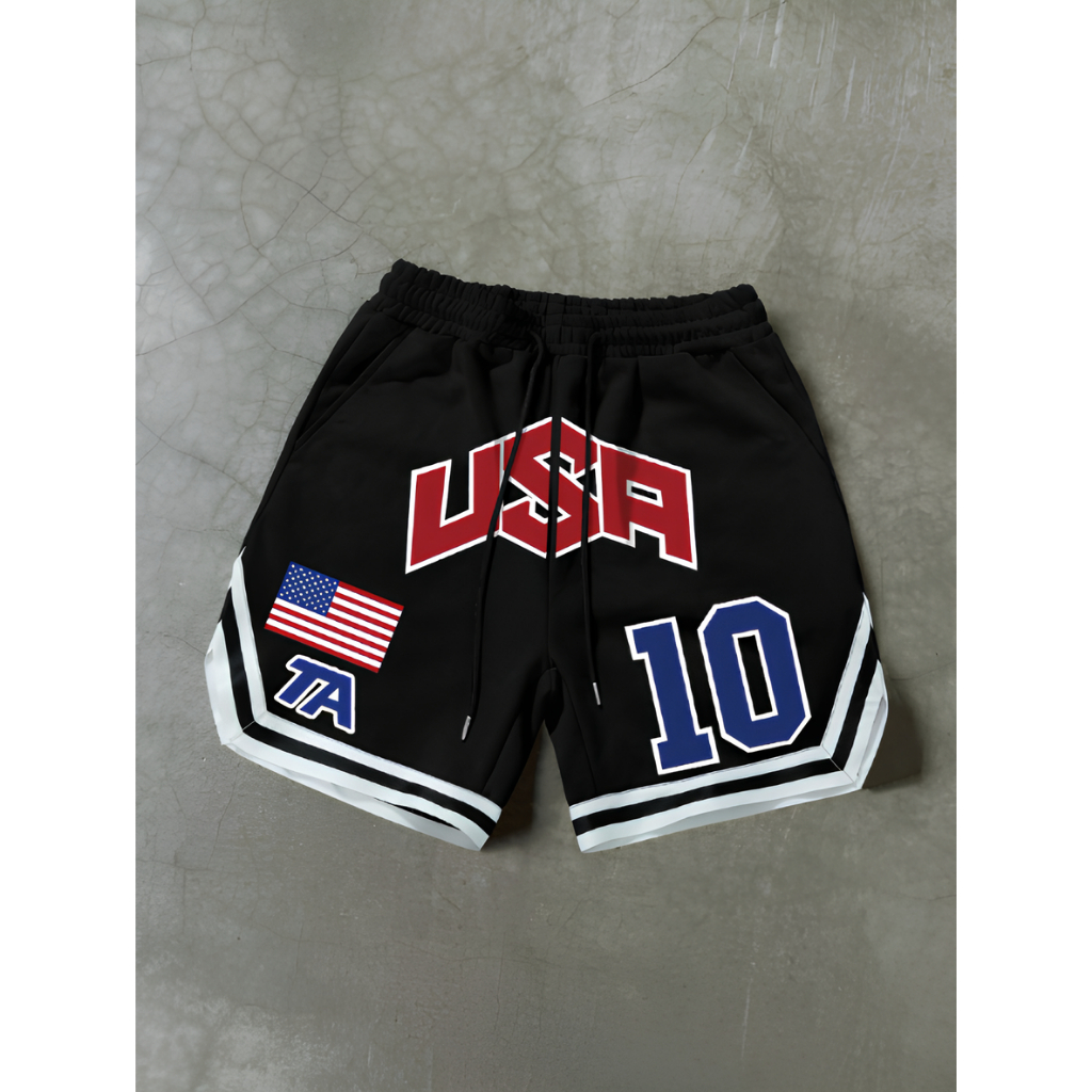 Bermuda Masculina basquete Estilo Moderno Estampa Abstrata Tecido Leve Respirável Cod 607 em Oferta na Shopee