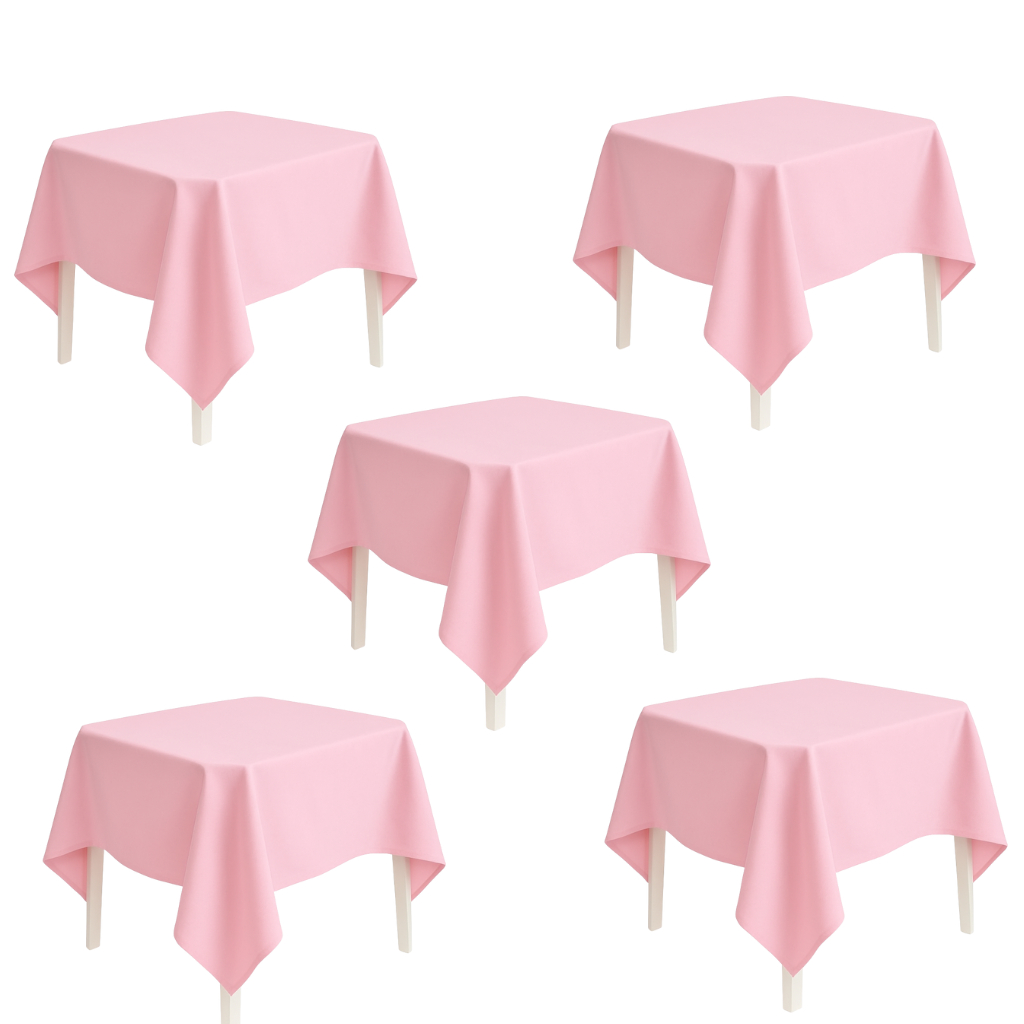 Kit 5 Toalhas de Mesa Oxford 1,50x1,50 4 cadeiras em Oferta na Shopee