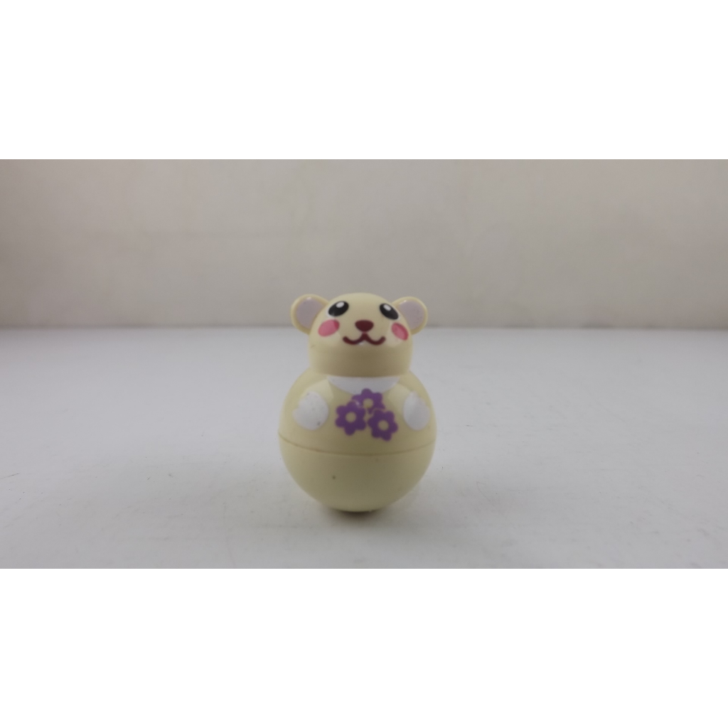 Boneco Urso Bege Coleção Post Pet Roly Poly Semi Novo