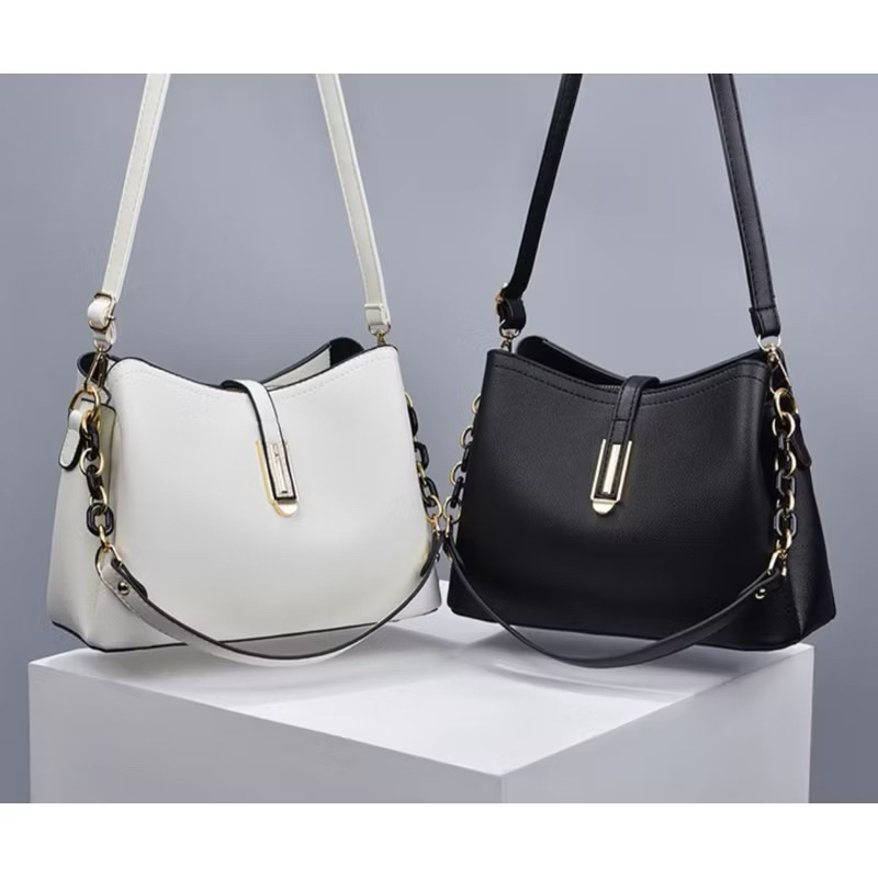 Bolsa Feminina Estilo Blogueira Chic para uso dia a dia 2 alças — imagem 2 de 2