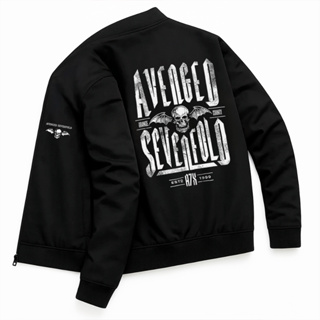 Jaqueta Esportiva Masculina Bomber Academia Avenged Sevenfold A7X Banda Heavy Metal em Oferta na Shopee