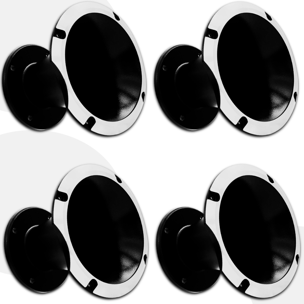 Corneta Cone 1450 Driver Trio  Som Profissional Expansor 1450 4 unida em Oferta na Shopee