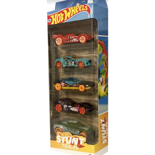 Carrinho Hot Wheels Pack 5 Stunt Track 2025 Jbj181 Mattel em Oferta na Shopee