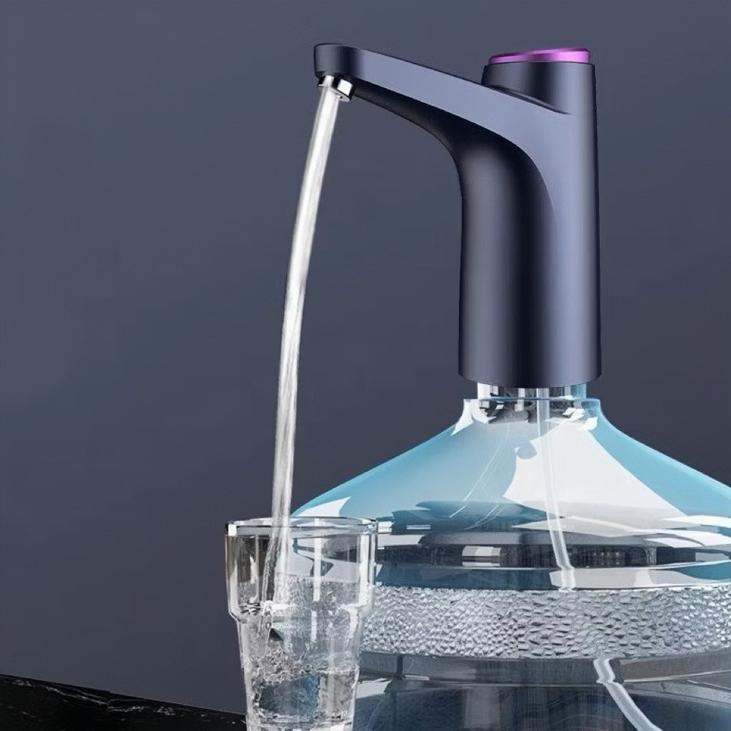 Bebedouro Bomba Elétrica Garrafão Galão Água Recarregável tomate compativel com galão de 20L