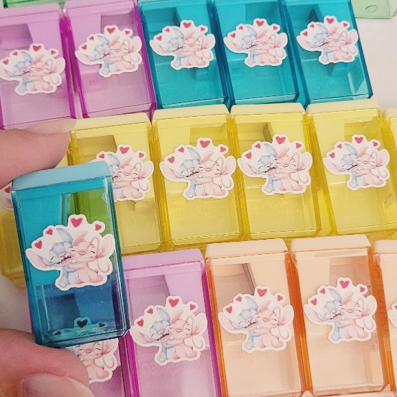 Kit 10 unidades Apontador Personalizado Temas Variados