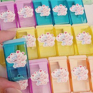 Kit 10 unidades Apontador Personalizado Temas Variados em Oferta na Shopee