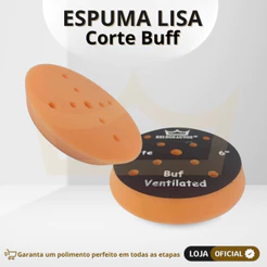 Boina Polimento Espuma Esp Corte Rei Dos Autos Ventilada 6