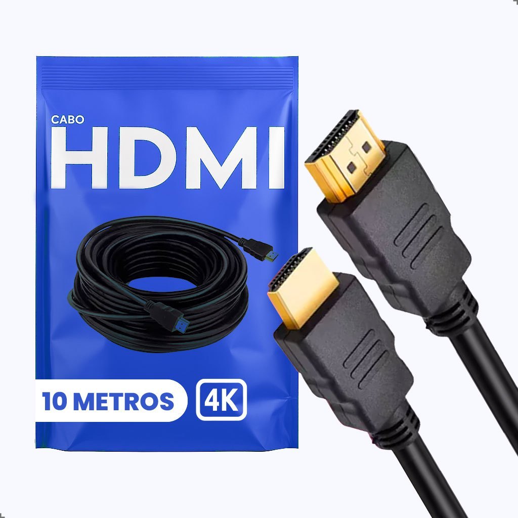 Cabo Hdmi 2m 5m 10m 20m 30m 4k 3d Full Hd Blindado Tv Pc Video Game 2.0