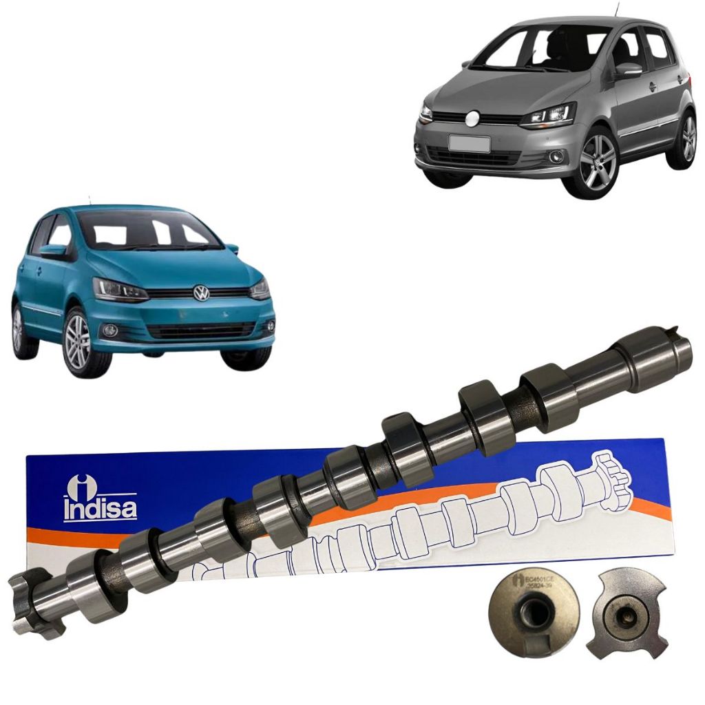 Eixo de Comando Indisa Para Volkswagen Fox 1.0 8v Motor EA111 Letra CE EC4501CE em Oferta na Shopee