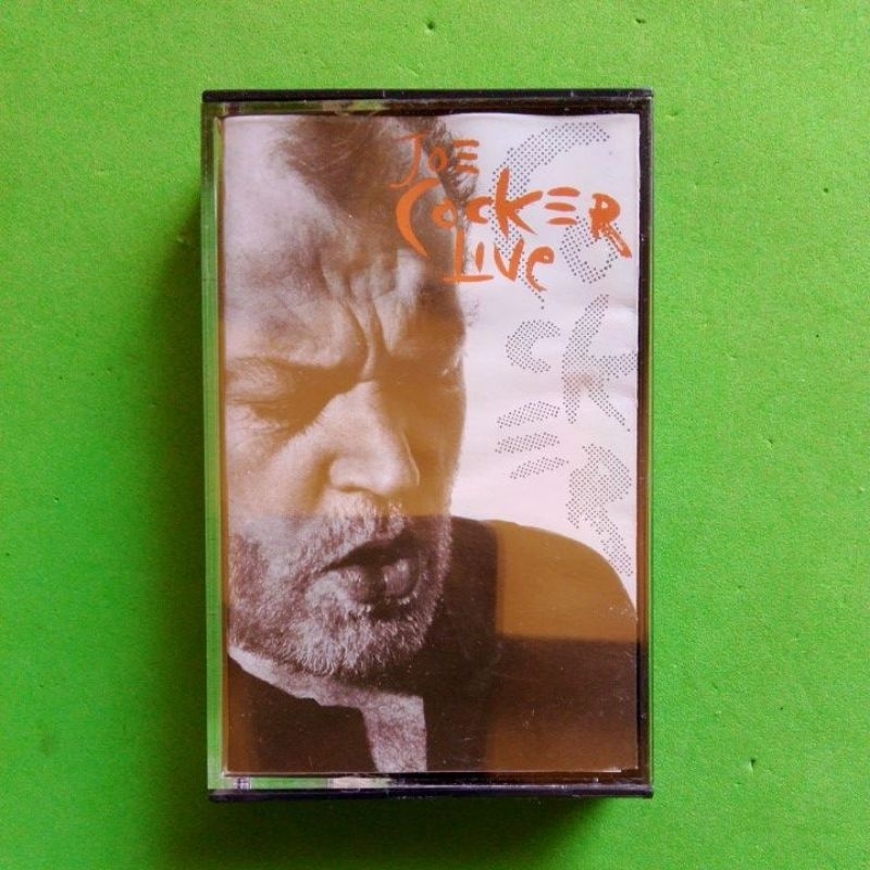 fita k7 JOE COCKER - live (1990)