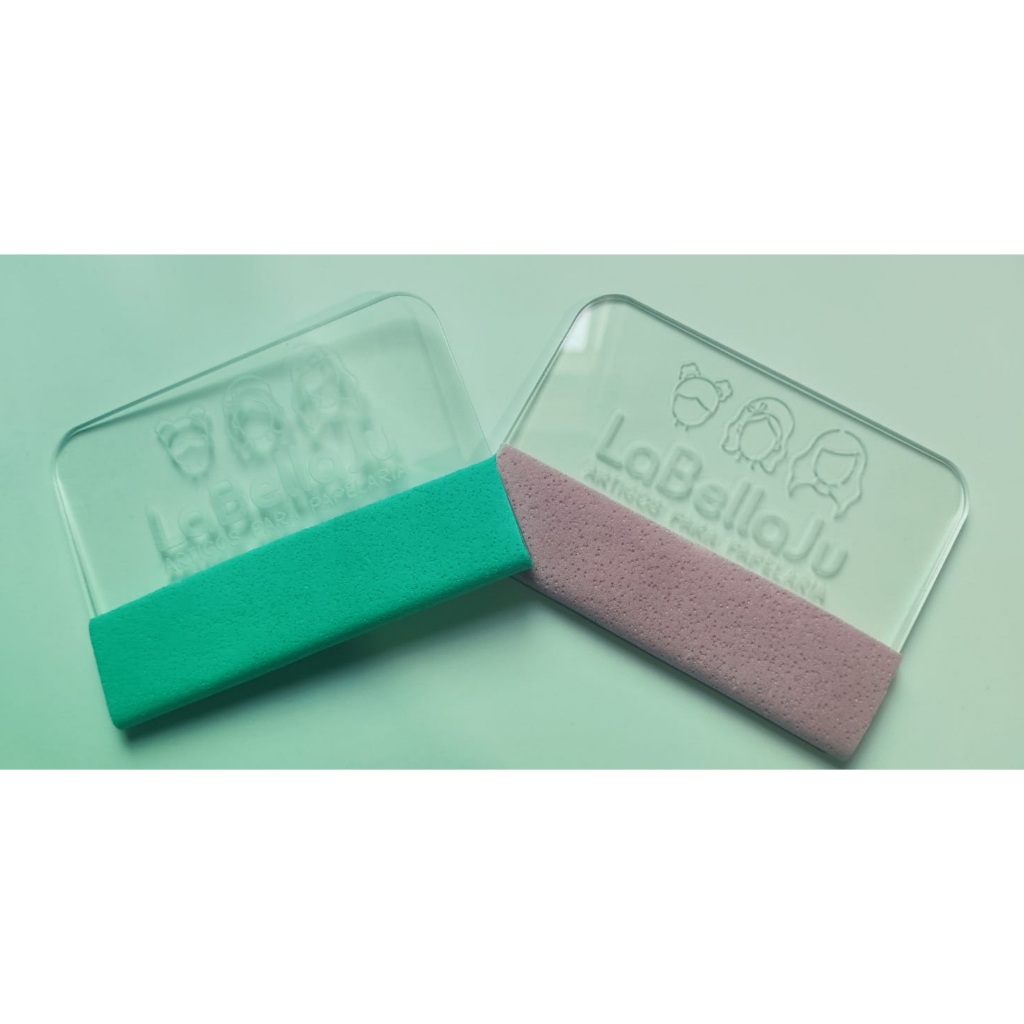 Espátula Acrílico com EVA - LABELLAJU - Para aplicação diversos papéis / vinil adesivo / papeis em Oferta na Shopee