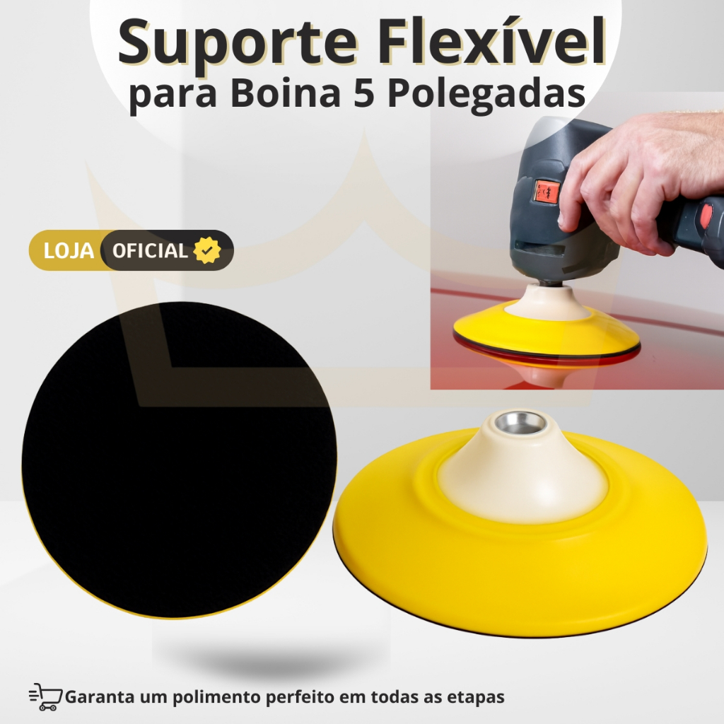 Suporte Especial Injetado Flexivel 5 Polegadas Rei Dos Autos em Oferta na Shopee