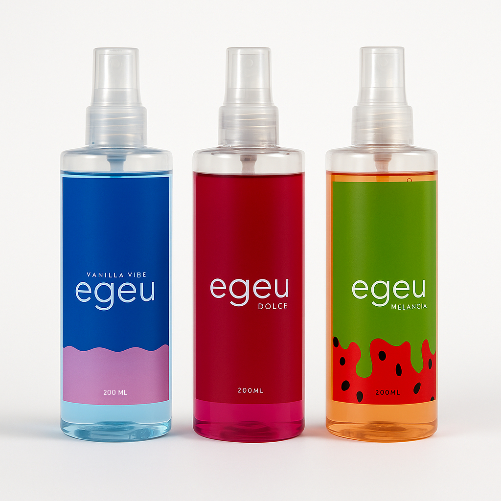 Kit Trio Power Body Splash - Dolce + Melancia + Vanilla Vibe 200ml (cada) feminino