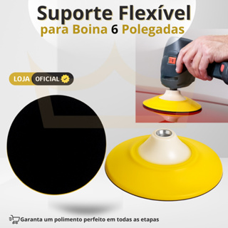 Suporte Especial Injetado Flexivel 6 Polegadas Rei Dos Autos Politriz lixadeira em Oferta na Shopee
