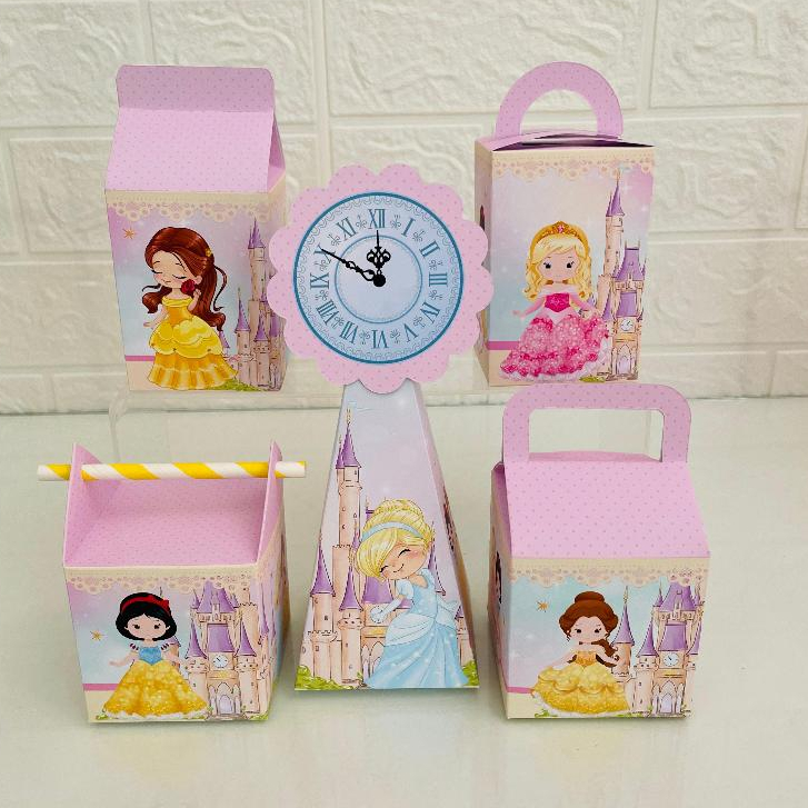 Kit caixas Personalizadas Princesas, Kit caixas princesas, caixinha princesas, lembrancinha princesas