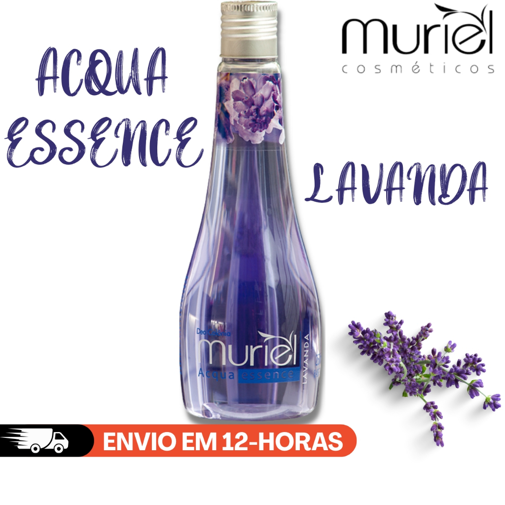 ACQUA ESSENCE LAVANDA MURIEL OIL TEXTURA LEVE PERFUME SUAVE VEGANO - 250 ML
