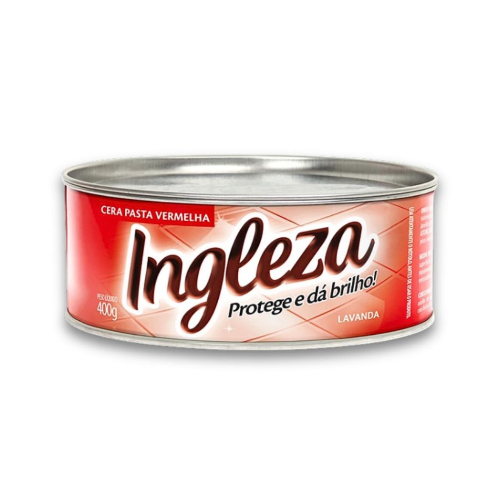 Cera Em Pasta Vermelha Ingleza 400G em Oferta na Shopee