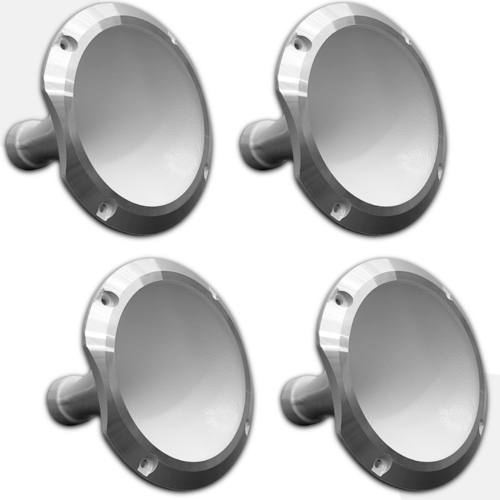 Corneta Hl 1125 Aba Lisa Corneta Rosca Branco Cone Para Dirver 4UND em Oferta na Shopee