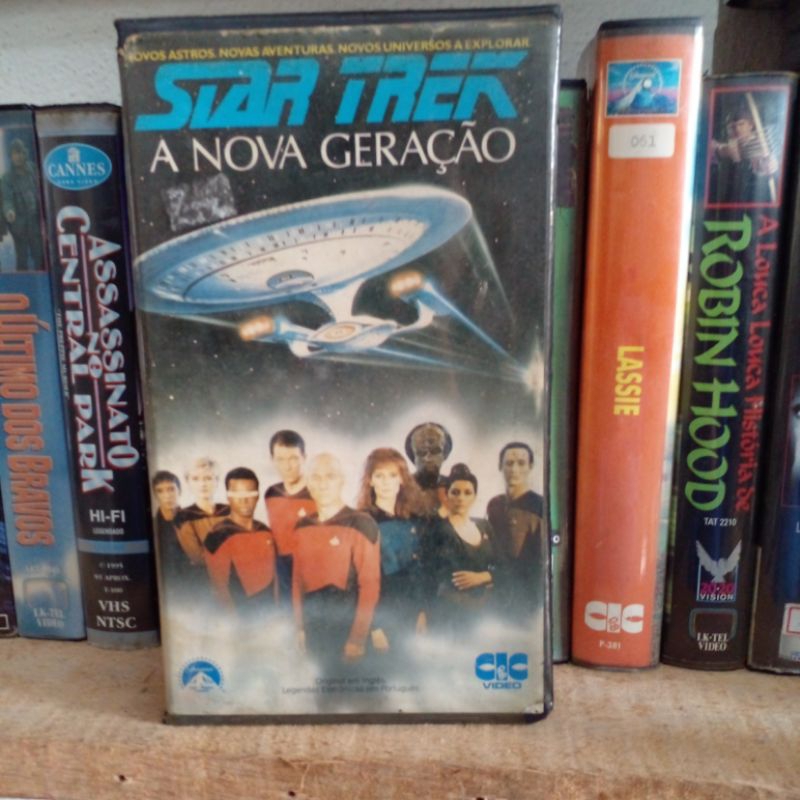Star trek a nova geração - Fita VHS