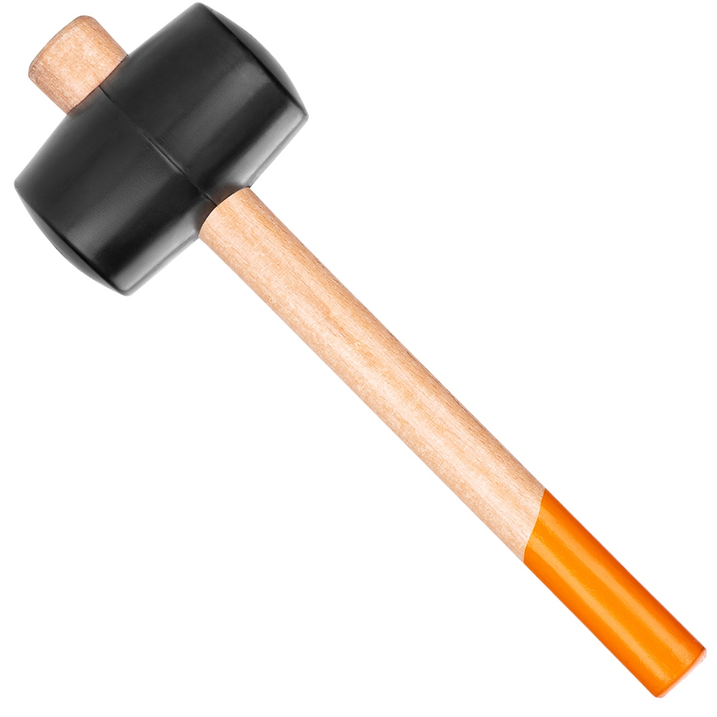 Martelo de Borracha 680g Sparta 70mm cabo de Madeira
