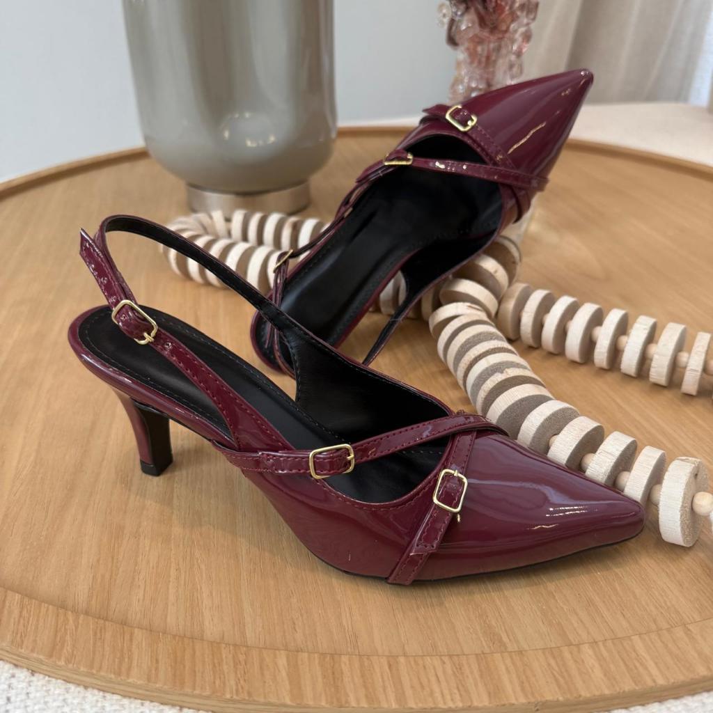 Sapato Aberto Atrás Feminino: Onde Comprar | BuscaProdutos