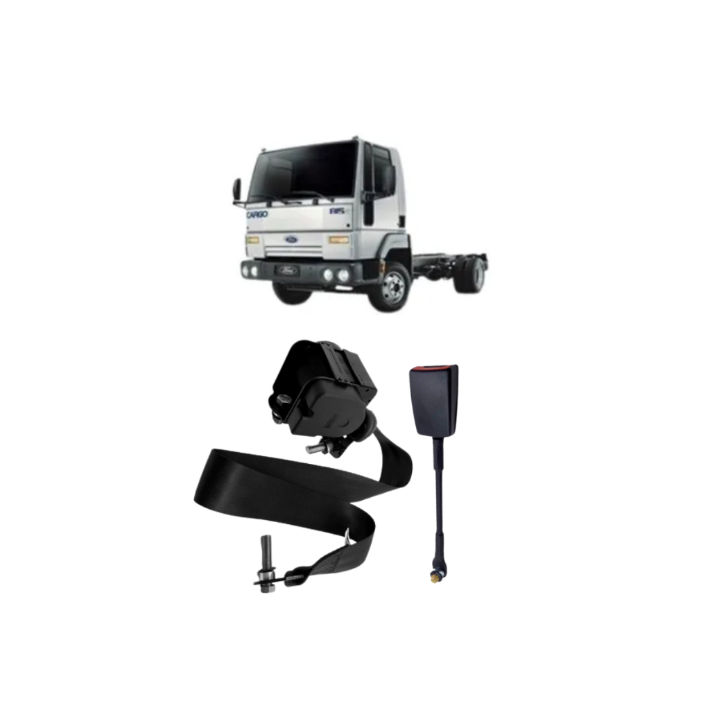Kit de Cinto De Segurança Lado Motorista Caminhão Ford Cargo 815-t