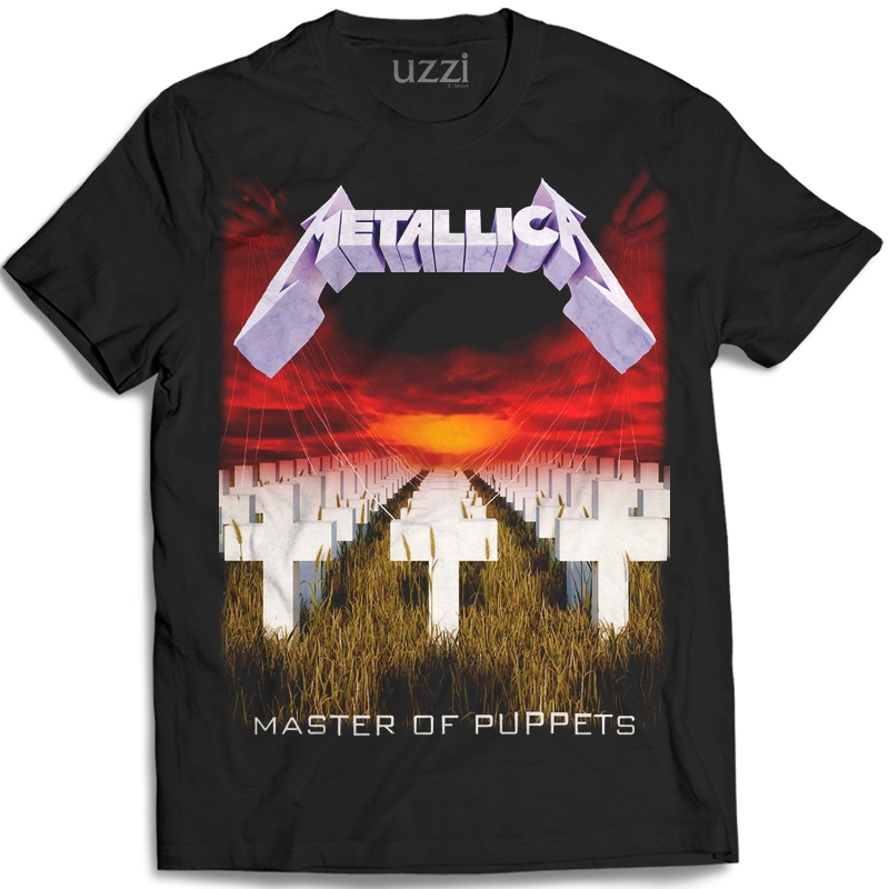 Camiseta Metallica Master Of Puppets Camisa do Metallica