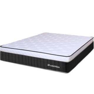 Colchão Casal Molas Ensacadas Intermediário Firme de Pillow Espuma D45 138x188X26 BF Colchões em Oferta na Shopee