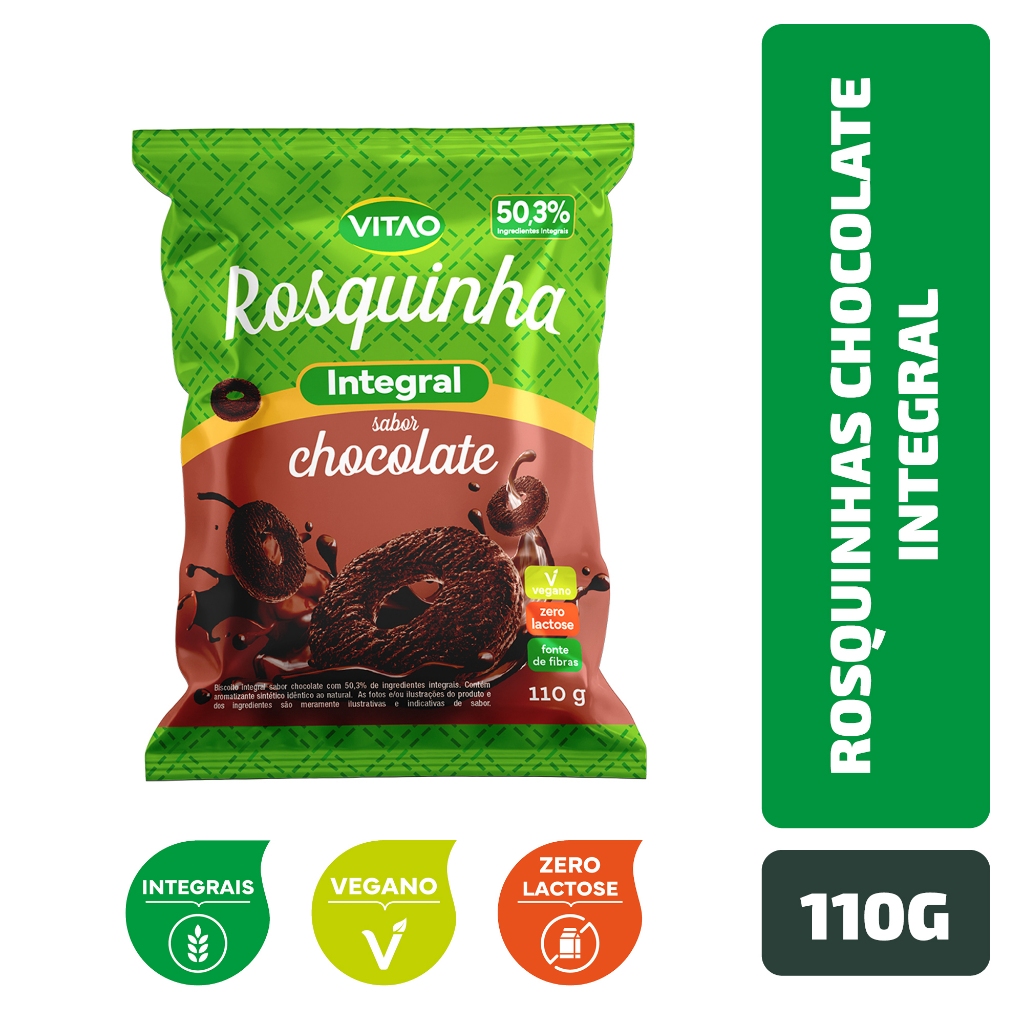 Rosquinhas Chocolate Integral Vitao 110 g