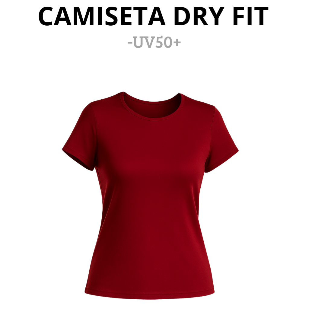 Camiseta Blusa Baby Look Dry Fit Feminina -Corrida -Treino Academia+Musculação +Cross Fit Poliéster