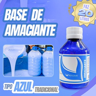 Base Amaciante concentrada Verzzon faz 20 litros perfumada tipo azul tradicional | FÁCIL DE FAZER! em Oferta na Shopee