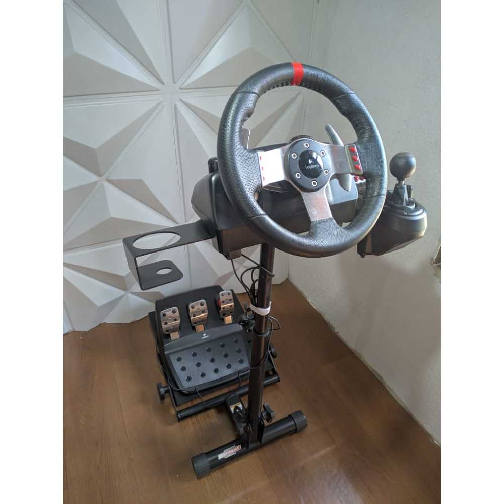 Simulador Cockpit Suporte Extreme SimRacing S-PRO P/ G27, G29, G920, G923, Logitech, Thrusmaster, Fanatec em Oferta na Shopee