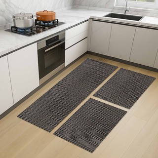Kit de tapete para cozinha antiderrapante jogo 3 peças em Oferta na Shopee