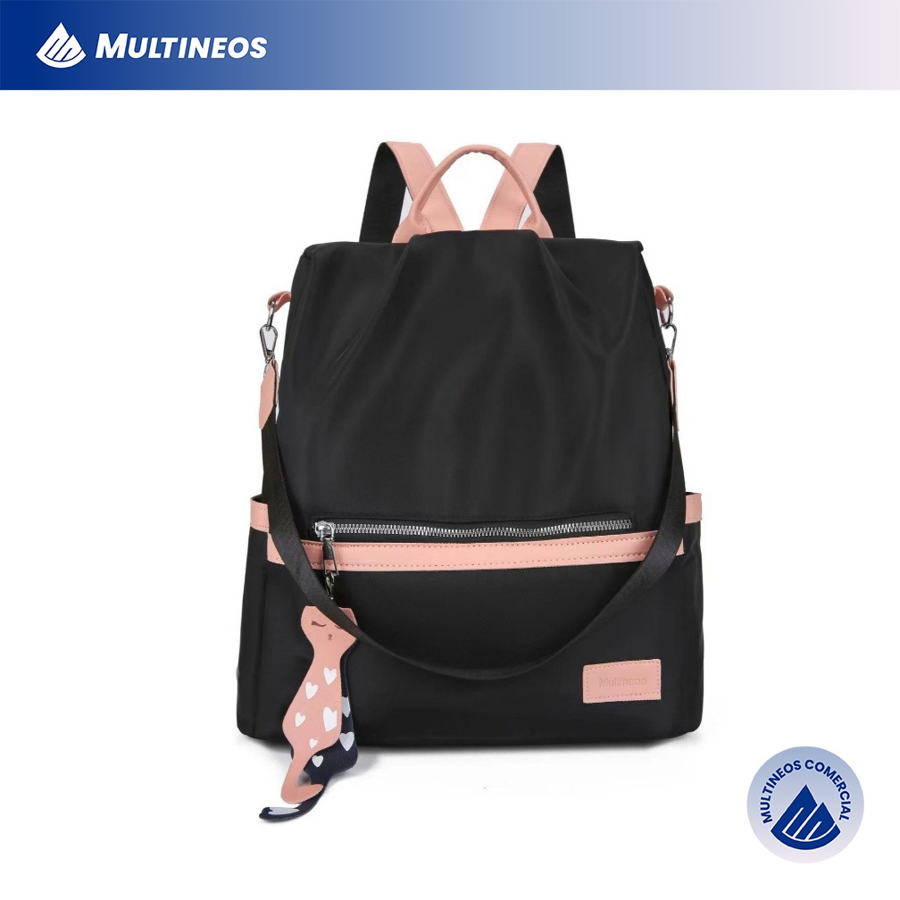 Mochila Escolar De Capacidade Para Mulheres Estudantes Nylon impermeável em Oferta na Shopee